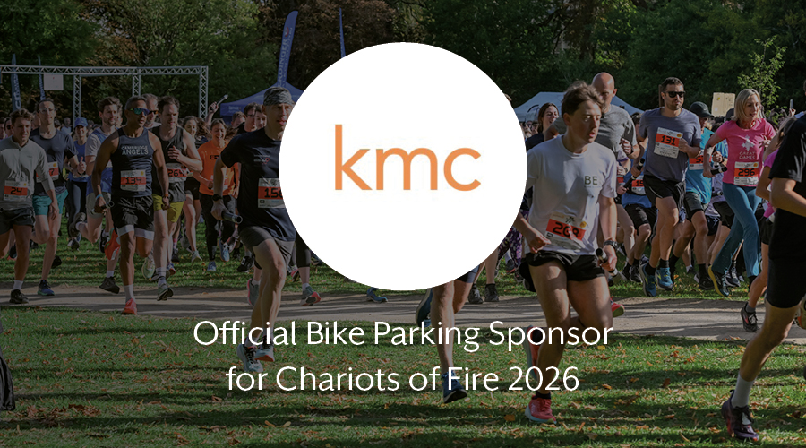 KMC Transport announced as Official Bike Parking Sponsor for Chariots of Fire 2026